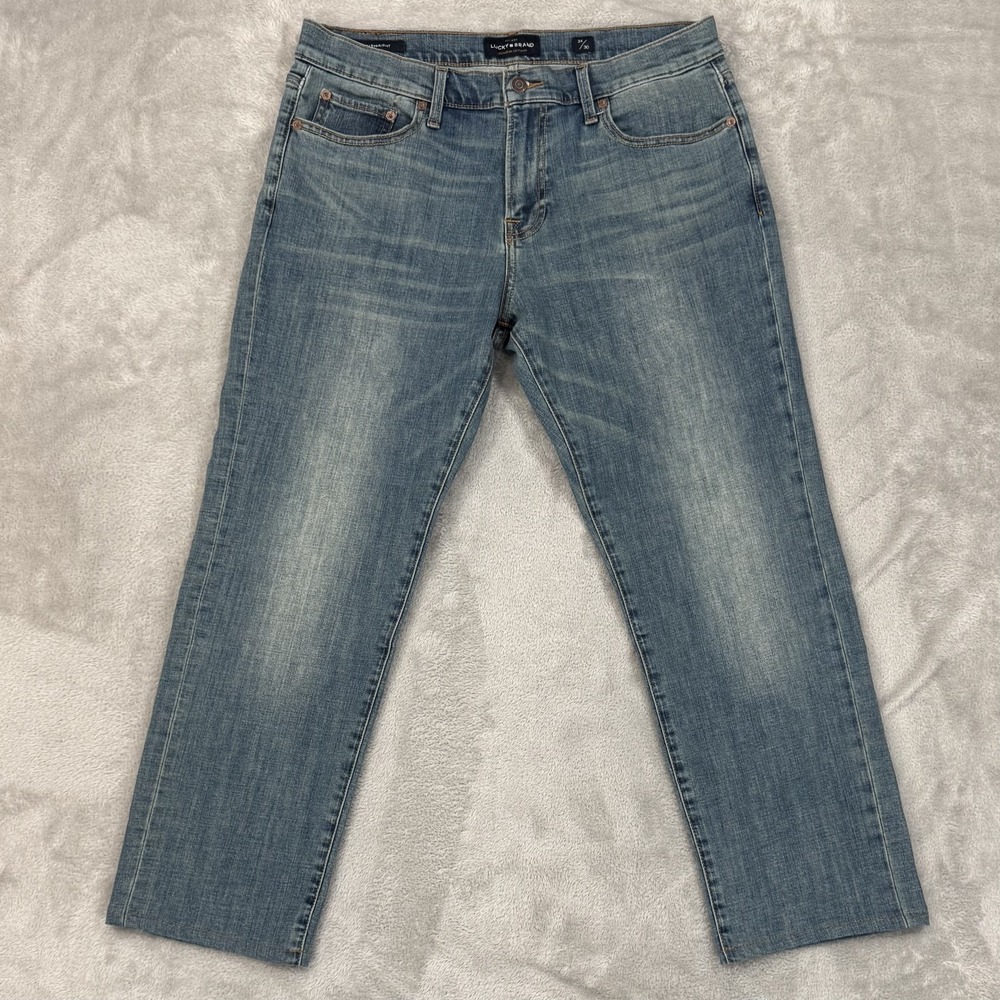Lucky‎ Brand Jeans Mens 34x30 Blue 221 Original Straight Comfortable Everyday